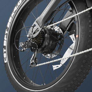 Vélo de montagne électrique Eahora Romeo Pro 48V 60Ah 1500W avec pneus larges de 26 pouces, cadre en acier, <span class=keywords><strong>suspension</strong></span> intégrale <span class=keywords><strong>et</strong></span> moteur à moyeu arrière - Product Image 2