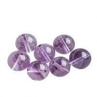 Perles en vrac de cristal naturel de 7 mm, améthyste bolivienne d'origine Ke Tang, perles enfilées, motif personne noble, accessoires de bijoux DIY