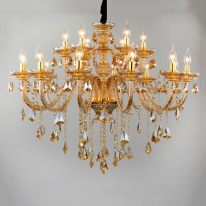 Candelabro LED de cristal múltiple minimalista, accesorio de iluminación moderno <span class=keywords><strong>para</strong></span> <span class=keywords><strong>sala</strong></span> de Estar, <span class=keywords><strong>comedor</strong></span>, dormitorio, escalera, pasillo - Product Image 2