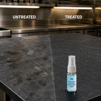 A1 Liquide Nano Micro-silice Céramique de Qualité Industrielle Anti-Taches pour Pierre, Formule Modifiée Invisible