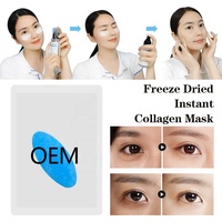 Patchs Oculaires Solubles au Collagène et aux Algues en Spray Anti-Rides, Anti-Cernes, Raffermissants, Hydratants, Éclaircissants, Véganes, Marque Privée, OEM