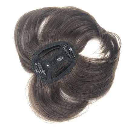 女性のための100% 人間の非レミーの髪のカツラウェットトッパーマシン-ベースの小さなヘアピースの交換用エクステンションを作りました