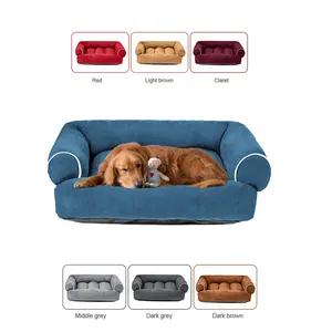 Factory direct sale washable dog bed in cold weather dog beds eco friendly for large dogs