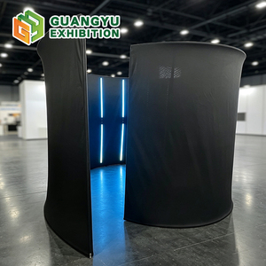 Portable 360 <strong>Photo</strong> Booth Spiral Shape Enclosure Led Stand Rental Modular <strong>Photo</strong> Booth Enclosure Wholesale Middle East Event Tech - Product Image 1