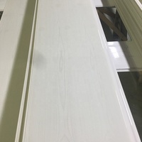 Panneau mural en PVC frêne blanc de Offre Spéciale britannique pour panneau de revêtement de salle de bain douche murale humide