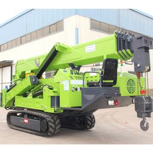 מוסמך 3 טון עד 10 טון קיבולת טלסקופית בום להרים 14 טון 8 מ '/10 מ'/24 מ 'שטח קשה רגור עכביש זחל - Product Image 3