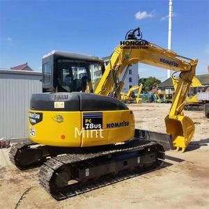 Miniexcavadora Komatsu PC78 original usada, excavadora en altas condiciones de trabajo - Product Image 3