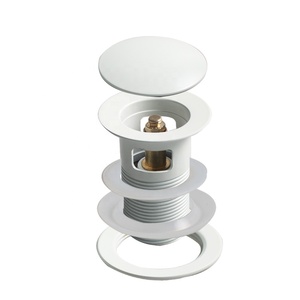 Déchets en laiton pour lavabo <span class=keywords><strong>1</strong></span> <span class=keywords><strong>1</strong></span>/4 ''avec débordement <span class=keywords><strong>clic</strong></span>-<span class=keywords><strong>clac</strong></span> - Product Image 3
