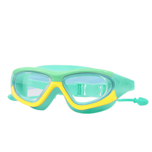 <span class=keywords><strong>Gafas</strong></span> de Natación de Silicona para Niños, Impermeables, Antivaho, con Protección UV, con Tapones para los Oídos - Product Image 4