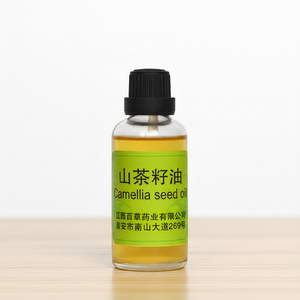 Huile de graines de camélia 100% pure pressée à froid de haute qualité, huile essentielle, matières premières, parfum de camélia, utilisations variées, gratuite - Product Image 1