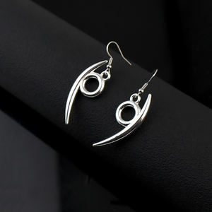 Boucles d'oreilles en alliage de cosplay d'anime Ninja Orochimaru, bijoux <span class=keywords><strong>Akatsuki</strong></span>, <span class=keywords><strong>pendentif</strong></span> gothique unisexe, accessoires de crochet d'oreille, ornements, cadeaux, accessoires - Product Image 4
