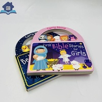 Échantillon Gratuit : Livres Cartonnés pour Enfants, Ensembles de Livres d'Histoires pour Enfants, Livres Cartonnés Anglais Découpés à la Forme, Premières Histoires Bibliques, Impression Personnalisée