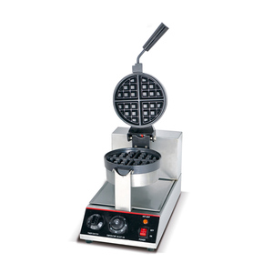 JWB-1A Máquina de Waffles Belgas Eléctrica Profesional de Acero Inoxidable Antiadherente 220V para Uso Doméstico y Comercial, Ideal para Exteriores y Automóviles, ¡Venta Caliente! - Product Image 1