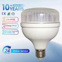Proveedor de Zhongshan, alta eficiencia de disipación de calor, controlador de alta calidad, lámpara de bombilla LED T sin parpadeo, focos de bombillas led