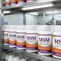 Cápsulas de Metilsulfonilmetano (MSM) de 1000 mg, Precio de Fábrica al por Mayor, Marca Privada OEM ODM, Suplemento Dietético que Favorece la Salud de las Articulaciones