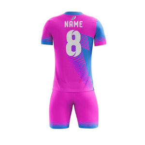 Vente flash - Tenue de football à manches courtes pour garçons - Tenue de football de haute qualité - Tenue de football imprimée par sublimation - Product Image 2