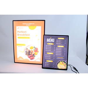 Alta rentabilidad, pantalla barata moderna, retroiluminada, <span class=keywords><strong>letras</strong></span> Led, cajas <span class=keywords><strong>de</strong></span> <span class=keywords><strong>luz</strong></span> publicitarias ultradelgadas, letrero para póster - Product Image 2