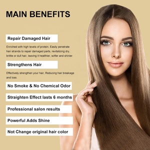 OEM toptan profesyonel keratinli saç tedavisi yüksek kaliteli saç bakımı Salon besleyici Argan yağı bitkisel hasar saç - Product Image 3