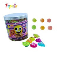 Offre Spéciale drôle visage souriant Expression pressé moelleux bonbons gommeux doux gelée haricot dans la boîte bouteille sac emballage