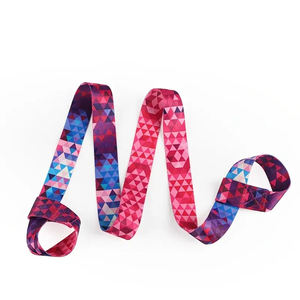 Correa de Yoga de Poliéster y Algodón, Colorida, Cómoda y Duradera, de Alta Calidad, Ajustable, para Estiramiento - Product Image 1