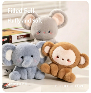 Elefante Pequeño de Peluche Suave con Relleno de Algodón PP, Lindo Peluche Kawaii Bordado, <span class=keywords><strong>Mini</strong></span> Juguete Reconfortante, Regalo de Cumpleaños para Niños - Product Image 6
