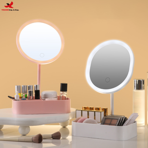 Wholesale Tabletop Personalised Makeup Led Portable Storage Vanity Cosmetic <b>Light</b> <b>Make</b> <b>up</b> Vanity Mirror GZ RTS Bulk Mixed Order - Product Image 1