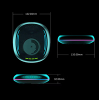 Simulateur de mouvement de souris indétectable avec minuterie marche/arrêt, lumières RGB, sans pilote, garde l'ordinateur actif