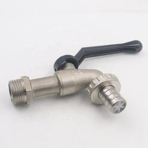 Robinet à bille manuel en bronze robuste OEM |   Robinet de cuisine antimicrobien avec bec fileté pour jardin - Product Image 2
