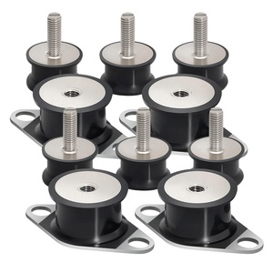 Tùy chỉnh cao su chân Pad OEM cao su chân Pad chống trượt đệm cao su cơ sở sốc hấp thụ nhà máy cung cấp sản phẩm cao su - Product Image 1