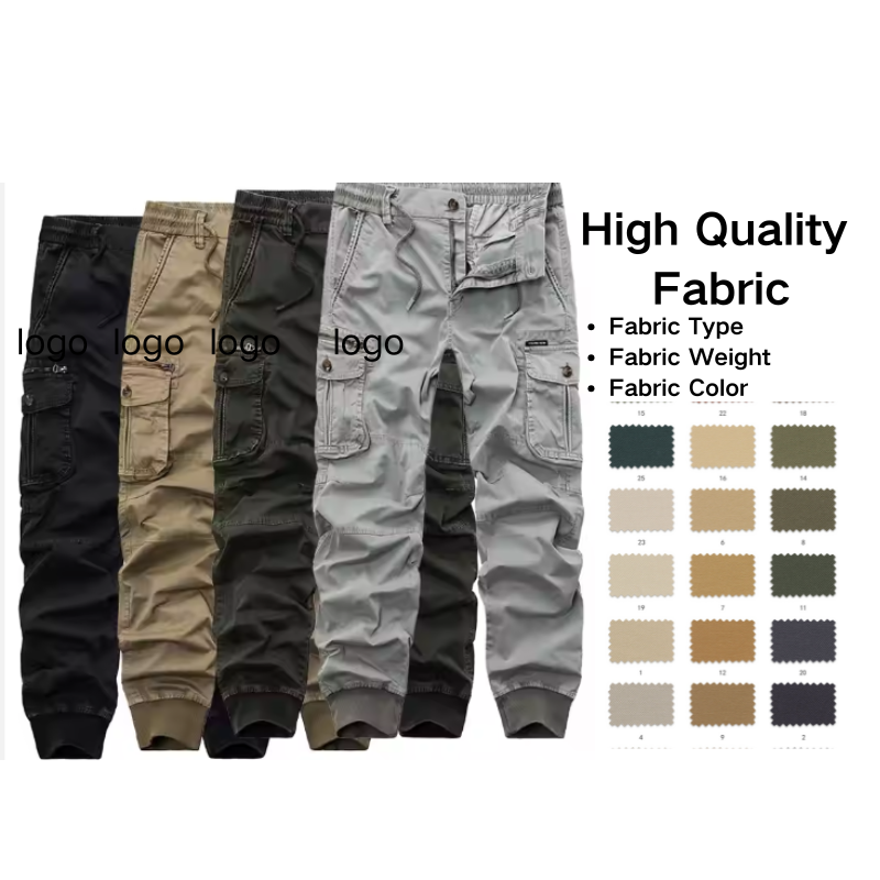 Custom Tactical Pants For Men – Water-Resistant Cargo Pants With Embroidery Option, Great For Work, Hiking, EDC