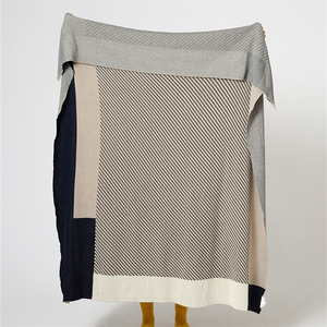 Plaids en tricot super doux en acrylique, super doux et chauds, pour canapé et lit, 130*160cm - Product Image 5