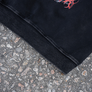 <strong>Berserk</strong> Street Wear Clothing Manufacturers <strong>Hoodie</strong> Heart Pattern Vintage Washed <strong>Hoodie</strong> Streetwear Cotton Sweatshirt Casual Hooded - Product Image 5