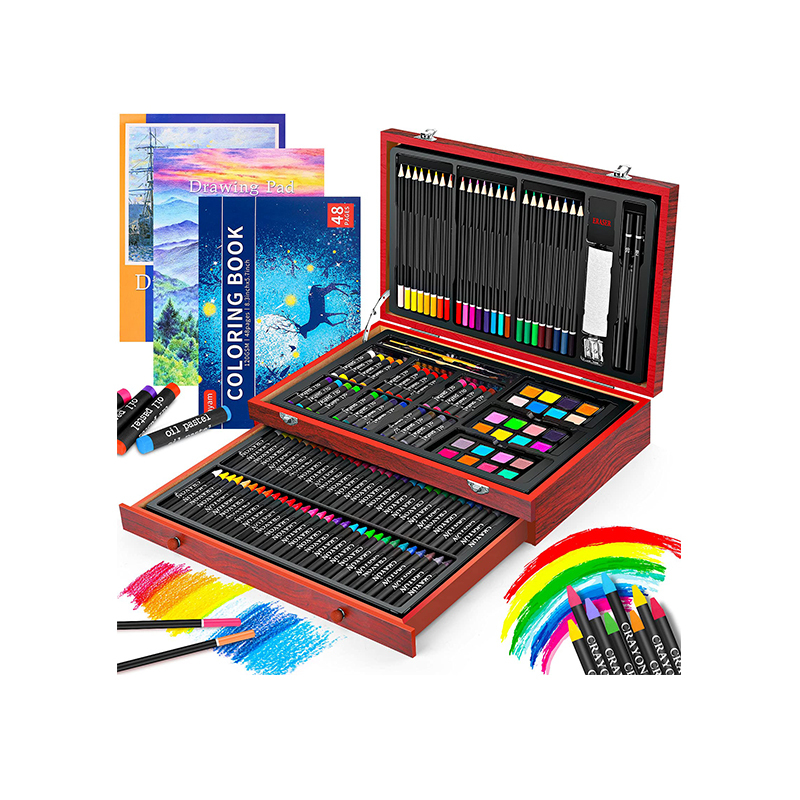 KOYO Art Supplies Deluxe Wooden Box