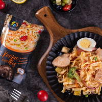 Fettuccine Keto Sin Soya, Fideos Konjac, Fideos Shirataki a Base de Plantas, Sin Gluten, Bajos en Calorías