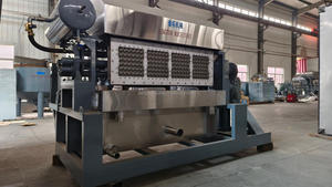 <span class=keywords><strong>Machine</strong></span> de fabrication de barquettes <span class=keywords><strong>à</strong></span> œufs <span class=keywords><strong>à</strong></span> commande PLC 4 côtés, prix usine Shijiazhuang Zengtuo, moulage de pâte <span class=keywords><strong>à</strong></span> papier, 3000 pièces/heure, 220/380V, 1 an de garantie - Product Image 2