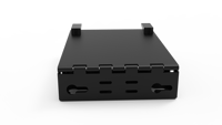 Compact Wall Mount Fiber Optic Patch Panel12/24 Core ODF Termination Small Size Fiber Distribution Box FOTB-LGX-WP