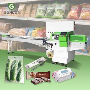 Machine d'emballage volumétrique multifonctionnelle automatique pour oreillers, serviettes, mouchoirs, papier toilette, sacs d'emballage pour aliments - Product Image 1