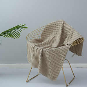 <span class=keywords><strong>Set</strong></span> di <span class=keywords><strong>Asciugamani</strong></span> in Cotone Waffle Tinta Unita Misura Standard per Hotel: Asciugamano Viso, Mani e <span class=keywords><strong>Bagno</strong></span> - Product Image 6