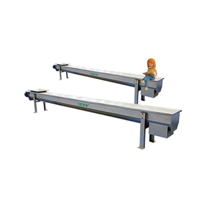 Iepp nhà sản xuất nhà máy xử lý nước thải thiết bị wwtp khô bùn dính số lượng lớn vật liệu chuyển shaftless vít băng tải - Product Image 1