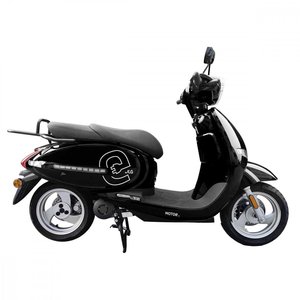 Scooter Eléctrico RACCEWAY JLG-E-MOTO Negro, 3000W de Potencia, Motor de 1000W, Llantas Sólidas de 8 Pulgadas, Alcance de 80km, 85km/h, 150kg, Desmontable, Estilo Europeo - Product Image 1
