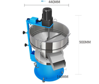 Großhandel Edelstahl 304 Rotations vibrations abscheider Sieb mit Motor kern Hoch produktiver Pulver back sieb mischer