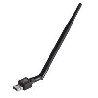 Dongle WiFi adaptor jaringan 150Mbps harga lebih murah antena 6dBi Dongle penerima Wifi USB untuk PC Laptop Desktop