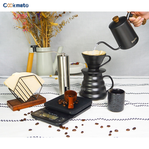 Ensemble de coffeeware Offre Spéciale nouveau porte-papier goutte à goutte domestique et extérieur avec échelle ensemble d'accessoires de <span class=keywords><strong>café</strong></span> - Product Image 2