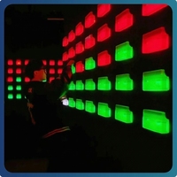 Lumière LED interactive pour salle de sport numérique, escalade, jeu de lancer multijoueur, lumière de sol à induction 36V