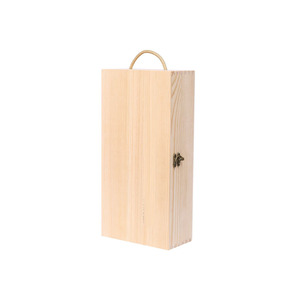 Thanh Lịch Rượu Vang Bằng Gỗ Hộp Với Sợi Đay Xử Lý Trường Hợp Lưu Trữ Sang Trọng Cho Chai Rượu Vang Linh Hồn Phụ Kiện Và Quà Tặng Bao Bì - Product Image 2