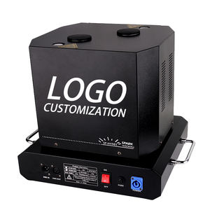 Machine de feu d'artifice d'étincelle froide contrôle DMX 1300w Double tête Rotation étincelles froides Machine pour la fête de mariage - Product Image 1