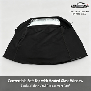 Capote souple personnalisée pour <span class=keywords><strong>Audi</strong></span> <span class=keywords><strong>TT</strong></span> 2000 à 2006 avec fenêtre en verre chauffée - Product Image 6