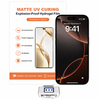 Film de protection d'écran mat anti-lumière bleue en TPU ultra-fin pour vente en gros et au détail, compatible avec les modèles 15, 16, 17 Pro, pour machine de découpe