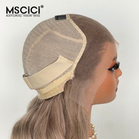 Perruque Lace Front HD Transparente 13x6 Cheveux Humains Brésiliens Raides Brun Balayage Marque Privée OEM 100% Cheveux Humains