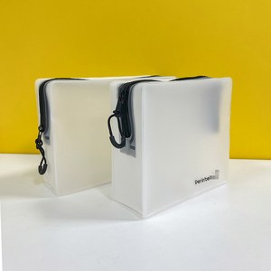 Nouvelle Trousse de Toilette de <span class=keywords><strong>Voyage</strong></span> Écologique en EVA Transparente et Imperméable 2025 avec Fermeture Éclair - Product Image 2